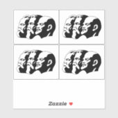 Lenin, Marx, Engels, Soviet Union, Communism Aufkleber (Blatt)