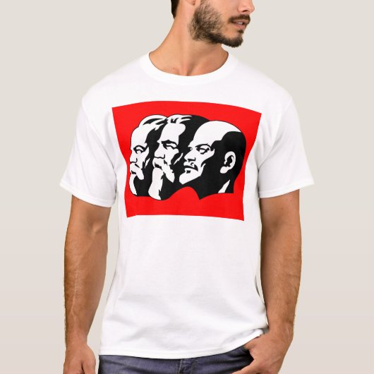 Lenin, Marx, Engels, Soviet Union, Communism T-Shirt (Vorderseite)