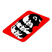 Lenin, Marx, Engels, Sowjetunion, Kommunismus Magnet (Linke Seite)