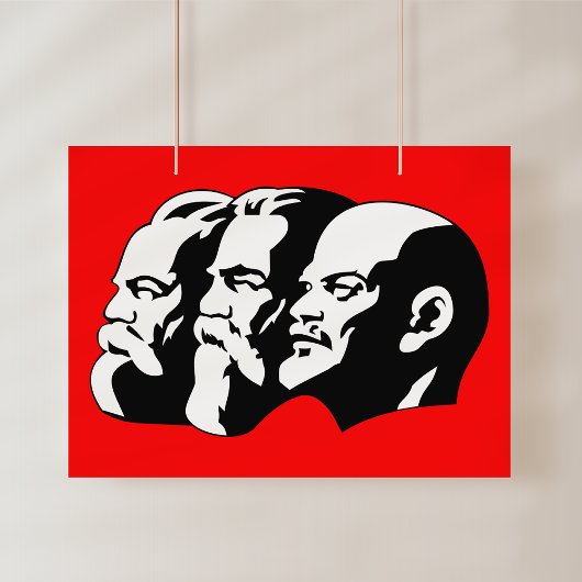 Lenin, Marx, Engels, Sowjetunion, Kommunismus Poster