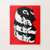 Lenin, Marx, Engels, Sowjetunion, Kommunismus Puzzle (Vertikal)