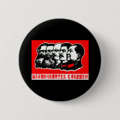 Lenin Marx Mao Zedong Button (Vorderseite)