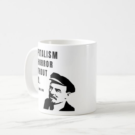 Lenin Mug Kaffeetasse (Vorderseite Links)