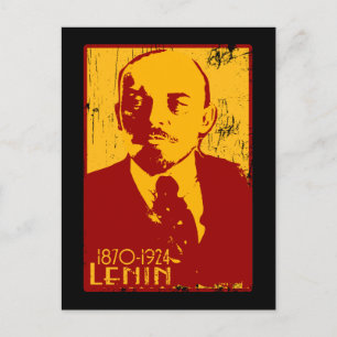 Lenin Postcard Postkarte