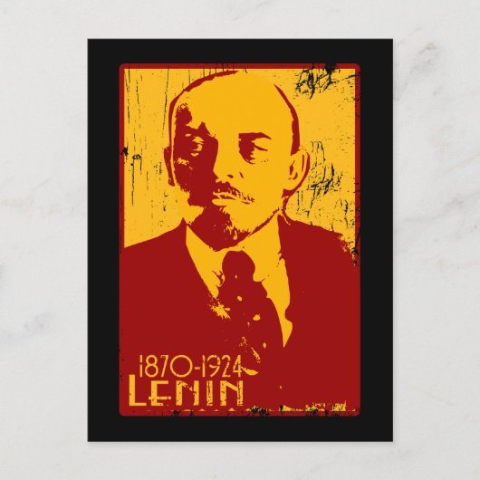 Lenin Postcard Postkarte (Vorderseite)