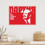 Lenin Poster (Küche)