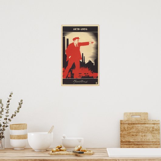 Lenin Poster (Küche)
