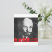 Lenin Postkarte (Stehend Vorderseite)