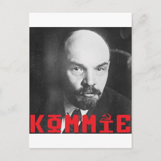 Lenin Postkarte (Vorderseite)