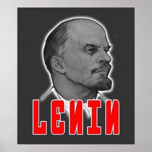 Lenin Profile Poster (Vorne)