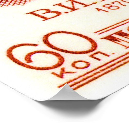 Lenin Red Poster (Ecke)