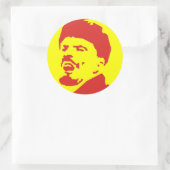 Lenin Runder Aufkleber (Tasche)