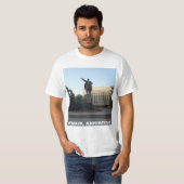 Lenin Statue, Bischkek, Kirgisistan Kirgizia T-Shirt (Vorne ganz)