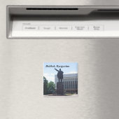 Lenin Statue, Bischkek, Kirgisistan Magnet (In Situ (Geschirrspüler))