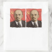 Lenin Stickers (Schnitt in 2) (Tasche)