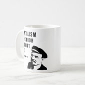 Lenin-Tasse Kaffeetasse (Vorderseite Links)