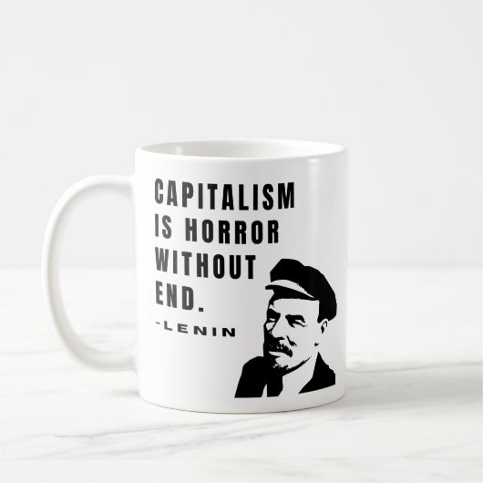 Lenin-Tasse Kaffeetasse (Links)