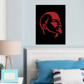 Lenin, UdSSR, CCCP, sowjetische Gewerkschaft, Komm Foliendrucke (In Situ (Schlafzimmer))