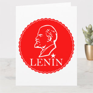 Lenin, UdSSR, CCCP, sowjetische Gewerkschaft, Komm Karte
