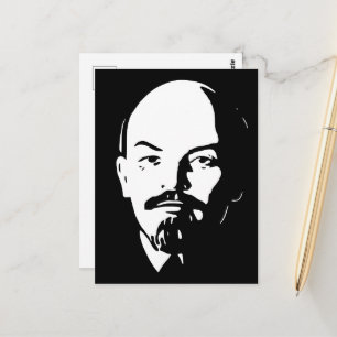 Lenin, UdSSR, CCCP, sowjetische Gewerkschaft, Komm Postkarte