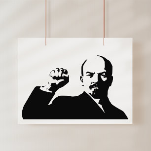 Lenin, UdSSR, CCCP, Sowjetunion, Kommunismus Fotodruck