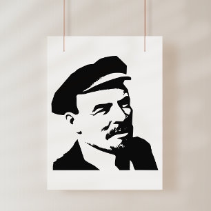 Lenin, UdSSR, CCCP, Sowjetunion, Kommunismus Fotodruck