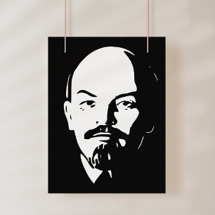 Lenin, UdSSR, CCCP, Sowjetunion, Kommunismus Fotodruck