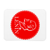 Lenin, UdSSR, CCCP, Sowjetunion, Kommunismus Magnet (Horizontal)