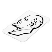 Lenin, UdSSR, CCCP, Sowjetunion, Kommunismus Magnet (Linke Seite)