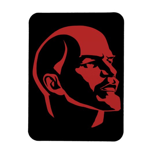 Lenin, UdSSR, CCCP, Sowjetunion, Kommunismus Magnet (Vertikal)