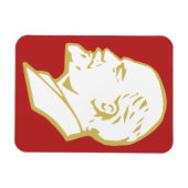 Lenin, UdSSR, CCCP, Sowjetunion, Kommunismus Magnet (Horizontal)