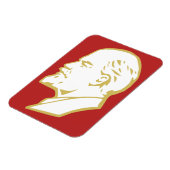 Lenin, UdSSR, CCCP, Sowjetunion, Kommunismus Magnet (Linke Seite)