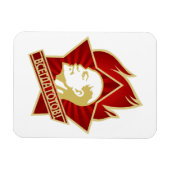 Lenin, UdSSR, CCCP, Sowjetunion, Kommunismus Magnet (Horizontal)