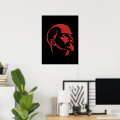 Lenin, UdSSR, CCCP, Sowjetunion, Kommunismus Poster (Heimbüro)