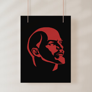 Lenin, UdSSR, CCCP, Sowjetunion, Kommunismus Poster