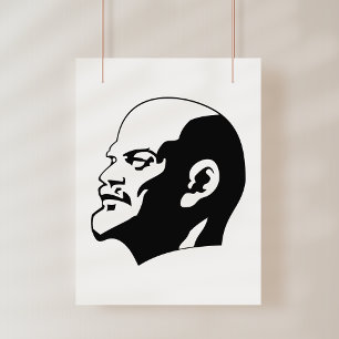 Lenin, UdSSR, CCCP, Sowjetunion, Kommunismus Poster