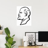 Lenin, UdSSR, CCCP, Sowjetunion, Kommunismus Poster (Heimbüro)