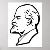 Lenin, UdSSR, CCCP, Sowjetunion, Kommunismus Poster (Vorne)