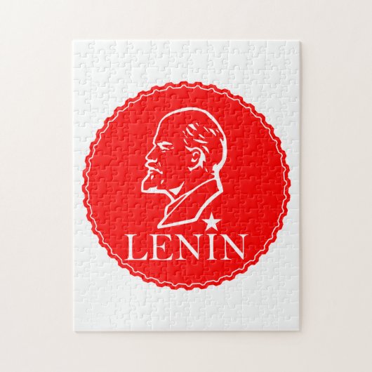 Lenin, UdSSR, CCCP, Sowjetunion, Kommunismus Puzzle (Vertikal)