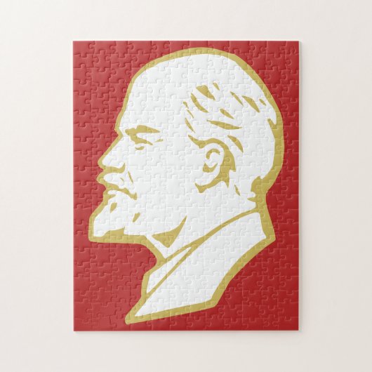 Lenin, UdSSR, CCCP, Sowjetunion, Kommunismus Puzzle (Vertikal)