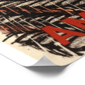 Lenin und Gandhi Poster (Ecke)