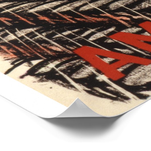 Lenin und Gandhi Poster (Ecke)