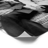 Lenin und Joseph Stalin - Gorki - 1922 Poster (Ecke)