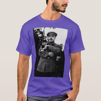Lenin und Katze T-Shirt