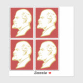 Lenin, USSR, CCCP, Soviet Union, Communism Aufkleber (Blatt)