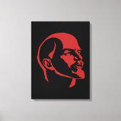 Lenin, USSR, CCCP, Soviet Union, Communism Leinwanddruck (Vorderseite)