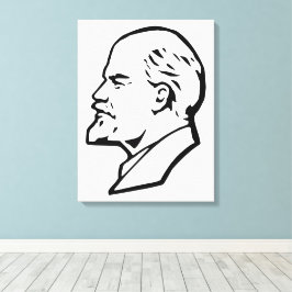 Lenin, USSR, CCCP, Soviet Union, Communism Leinwanddruck