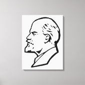Lenin, USSR, CCCP, Soviet Union, Communism Leinwanddruck (Vorderseite)