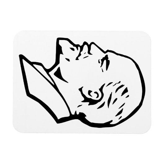 Lenin, USSR, CCCP, Soviet Union, Communism Magnet (Horizontal)