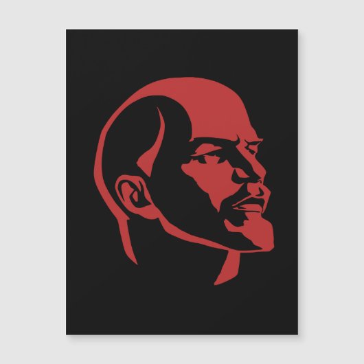 Lenin, USSR, CCCP, Soviet Union, Communism Magneteinladung (Vorderseite)